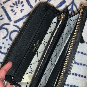 Kate Spade Black wallet.